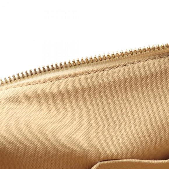 LOUIS VUITTON White Damier Leather Tote Bag - Picture 6 of 12